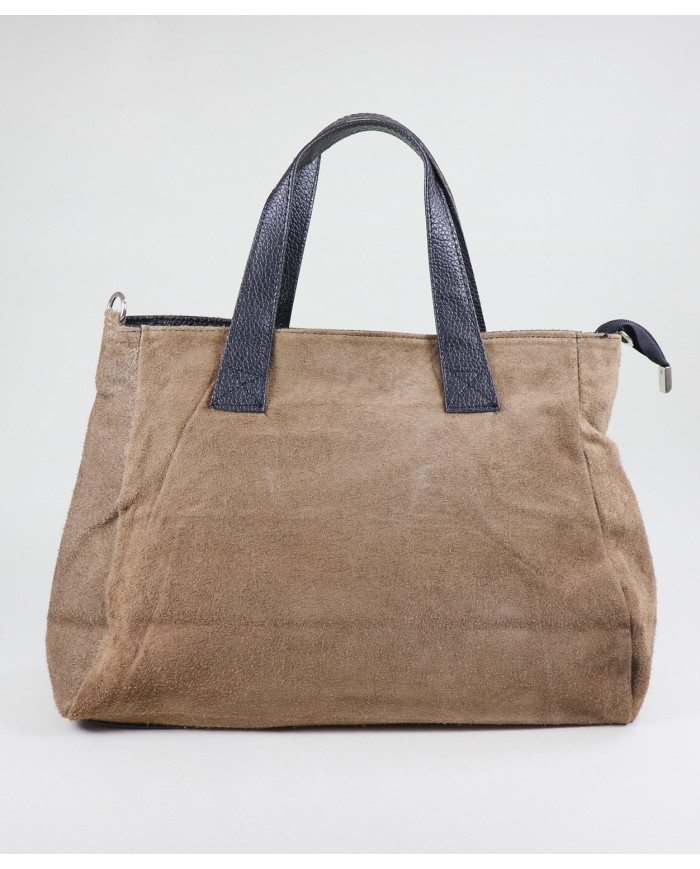 Bolso de Señora de Piel con Bolsa