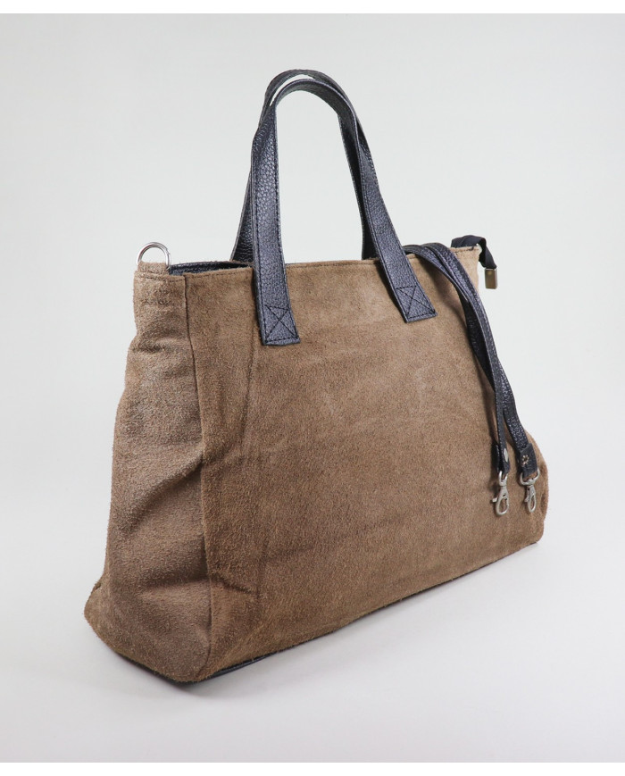 Bolso de Señora de Piel con Bolsa