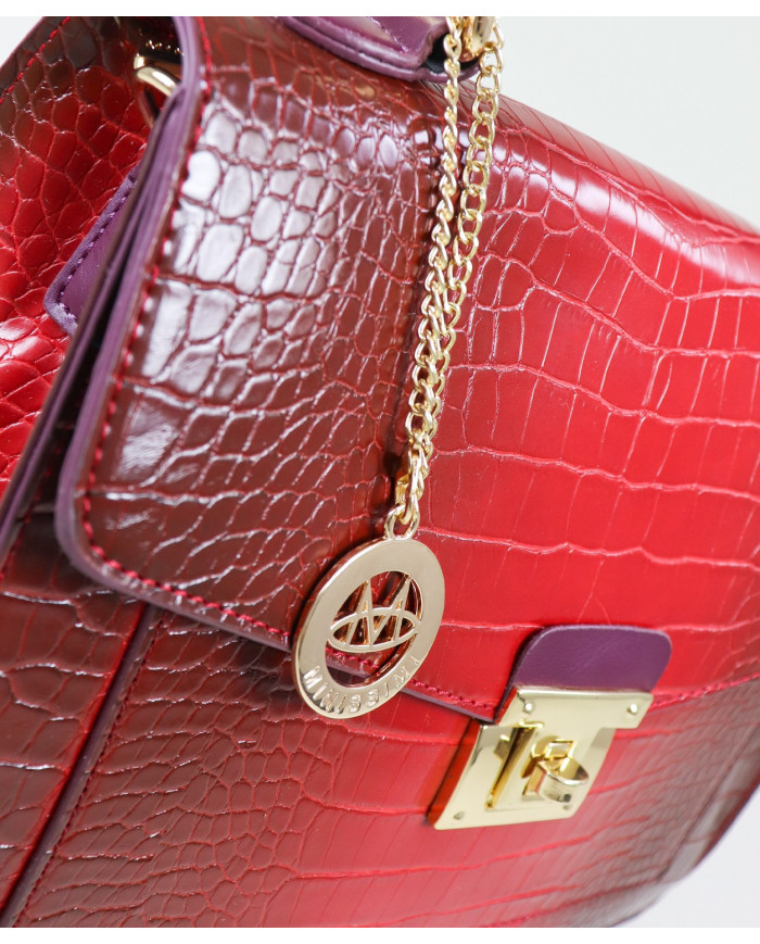 Bolso de Mujer con Detalle Metálico