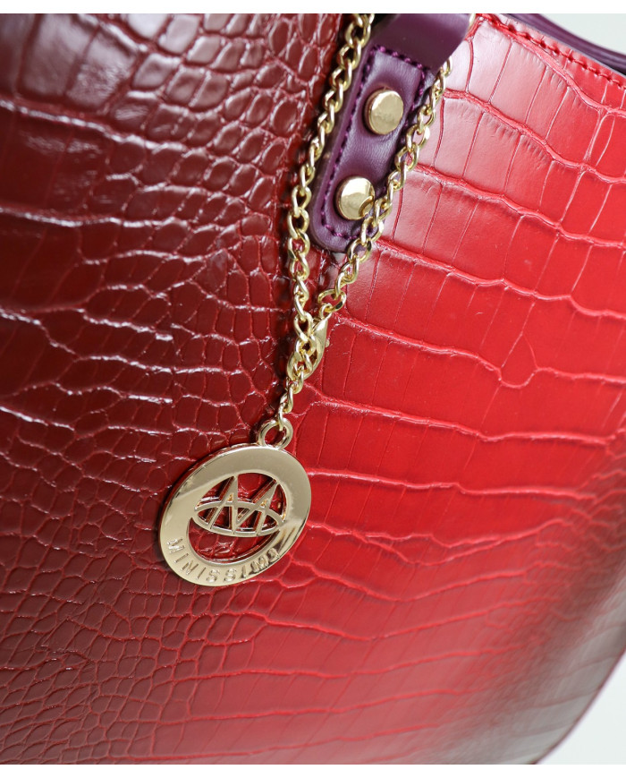 Maternity Bag with Metallic Detail