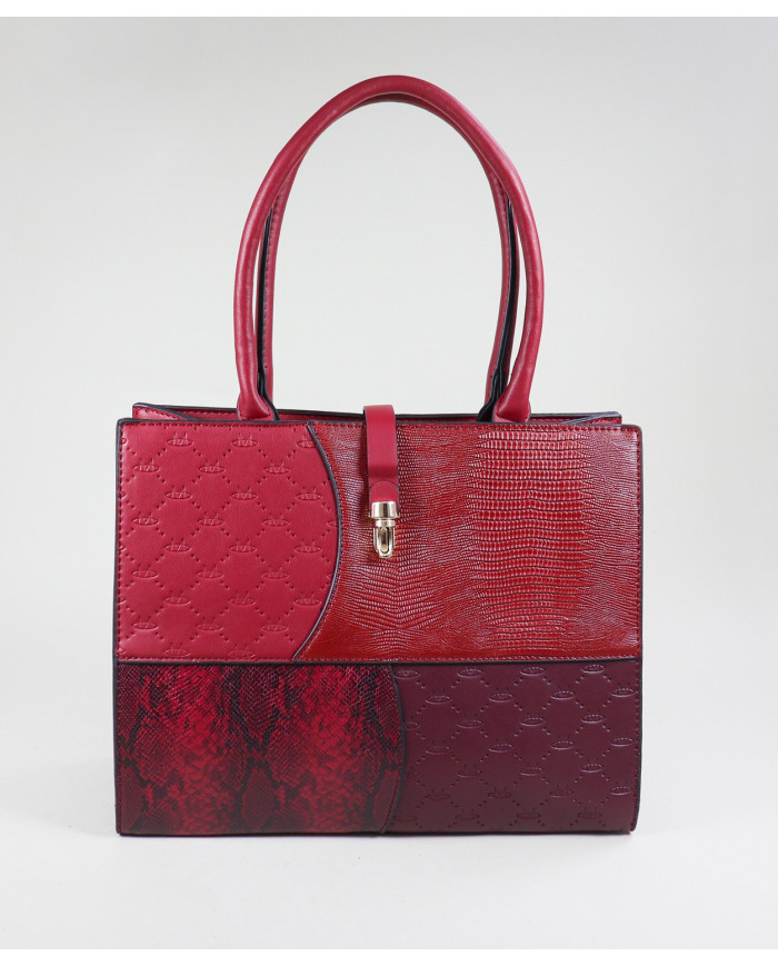 Bolso de Señora con Varias Texturas