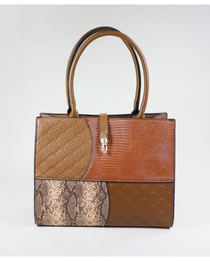 Bolso de Señora con Varias Texturas