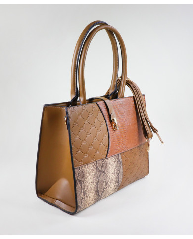 Bolso de Señora con Varias Texturas