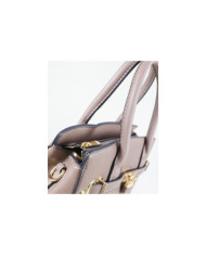 Bolso de Señora con Detalles Dorados