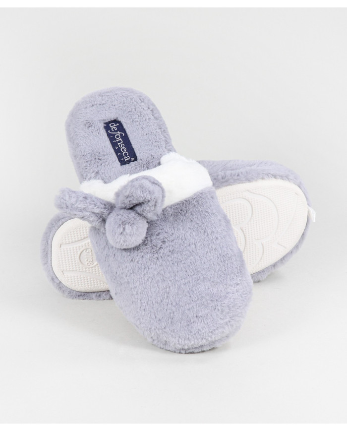 Zapatillas de dormitorio de mujer DeFonseca con Orelhas