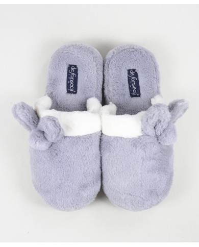 Zapatillas de dormitorio de mujer DeFonseca con Orelhas