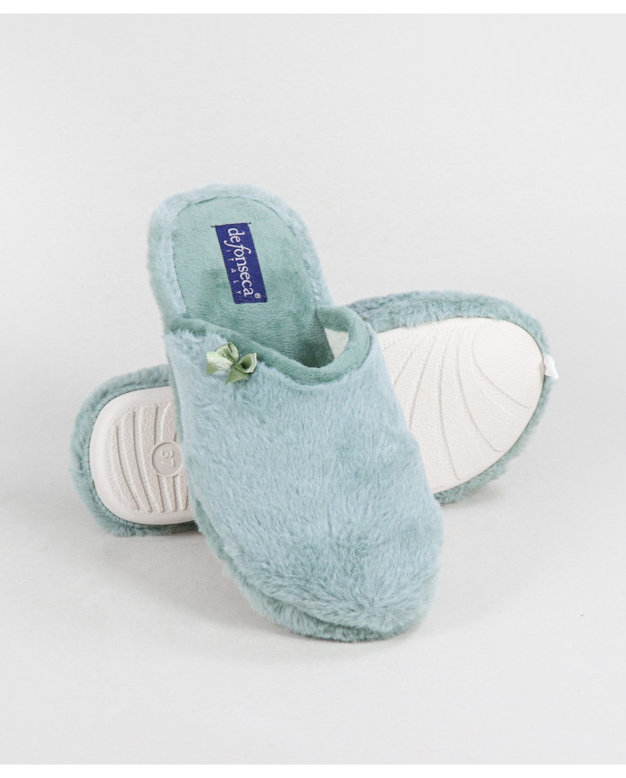 Zapatillas de dormitorio de mujer de Fonseca con Pelo