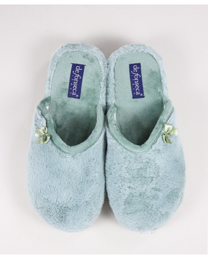 Zapatillas de dormitorio de mujer de Fonseca con Pelo