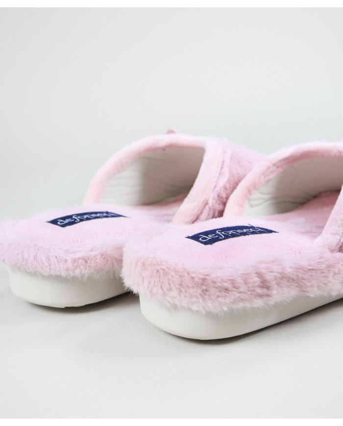 Zapatillas de dormitorio de mujer de Fonseca con Pelo