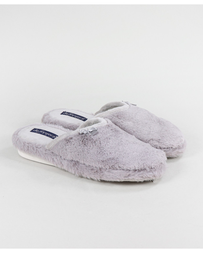 Zapatillas de dormitorio de mujer de Fonseca con Pelo