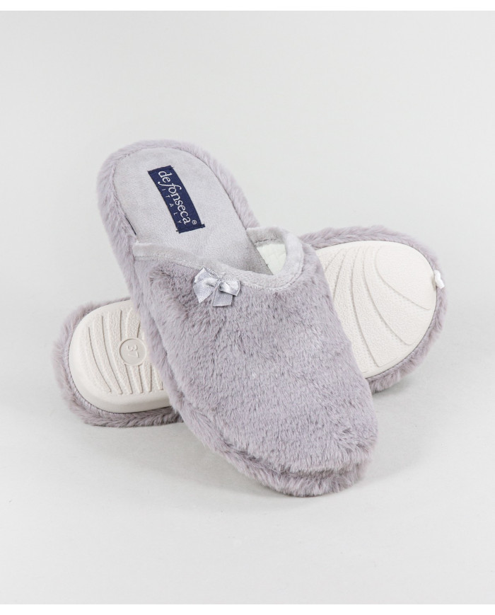 Zapatillas de dormitorio de mujer de Fonseca con Pelo