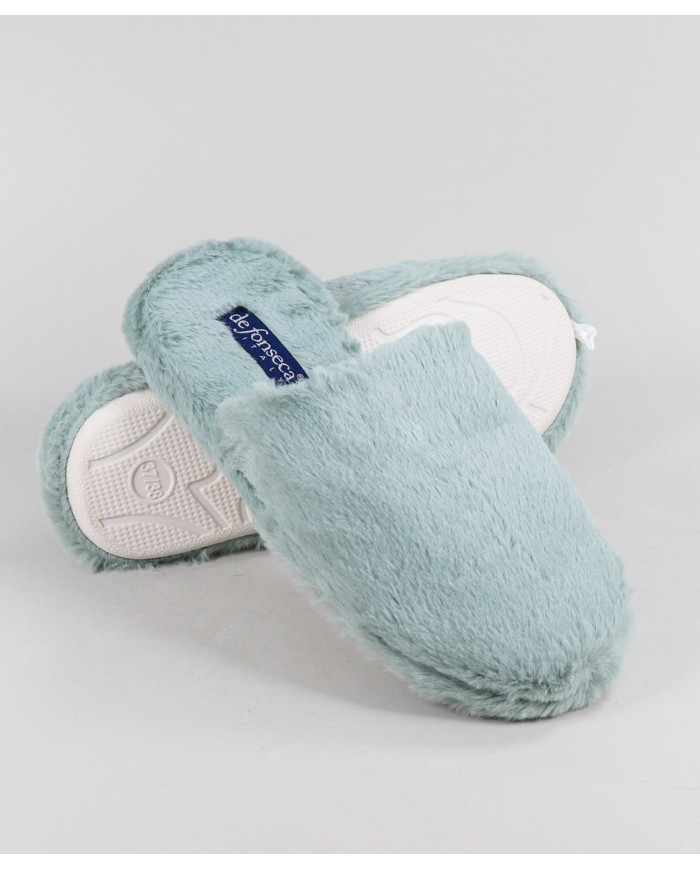 Zapatillas de dormitorio de mujer de Fonseca con Pelo