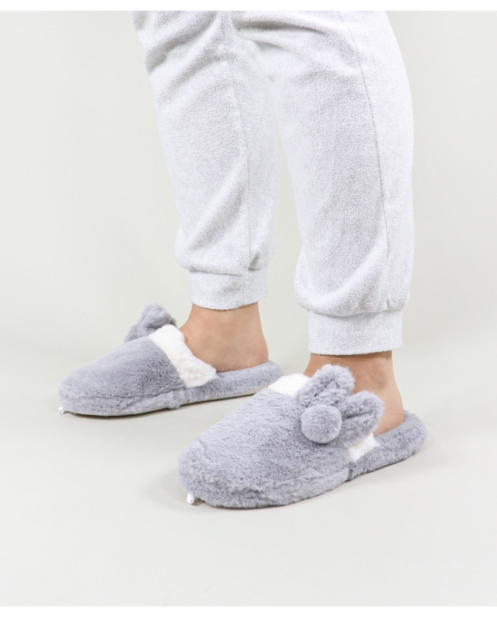 Zapatillas de dormitorio de mujer DeFonseca con Orelhas