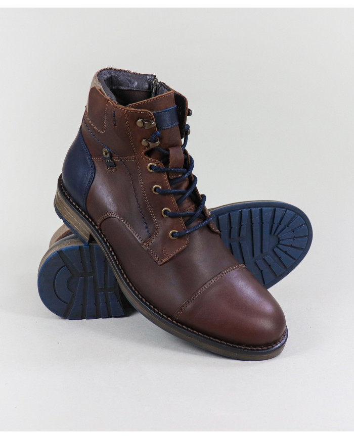 Botas de Homem Ginova com Cordões