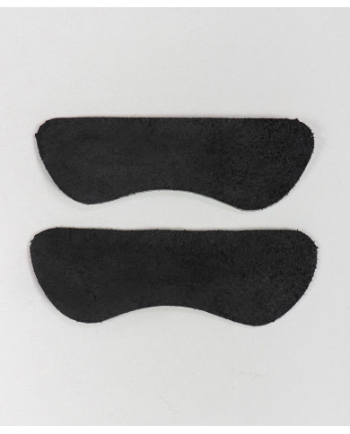 Black Protector of Lined Gel Heel and Commodity