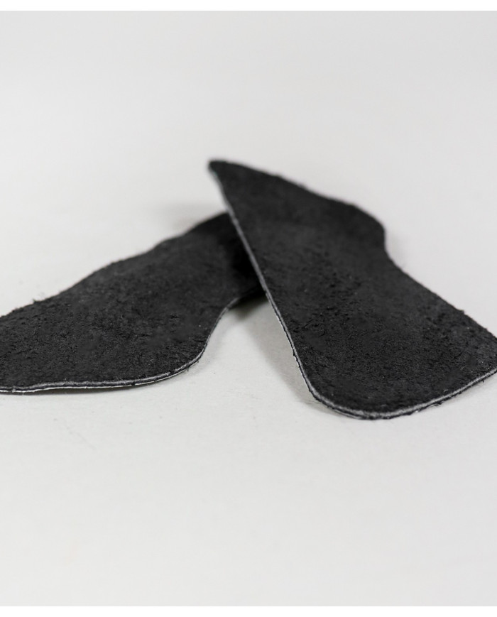 Black Protector of Lined Gel Heel and Commodity