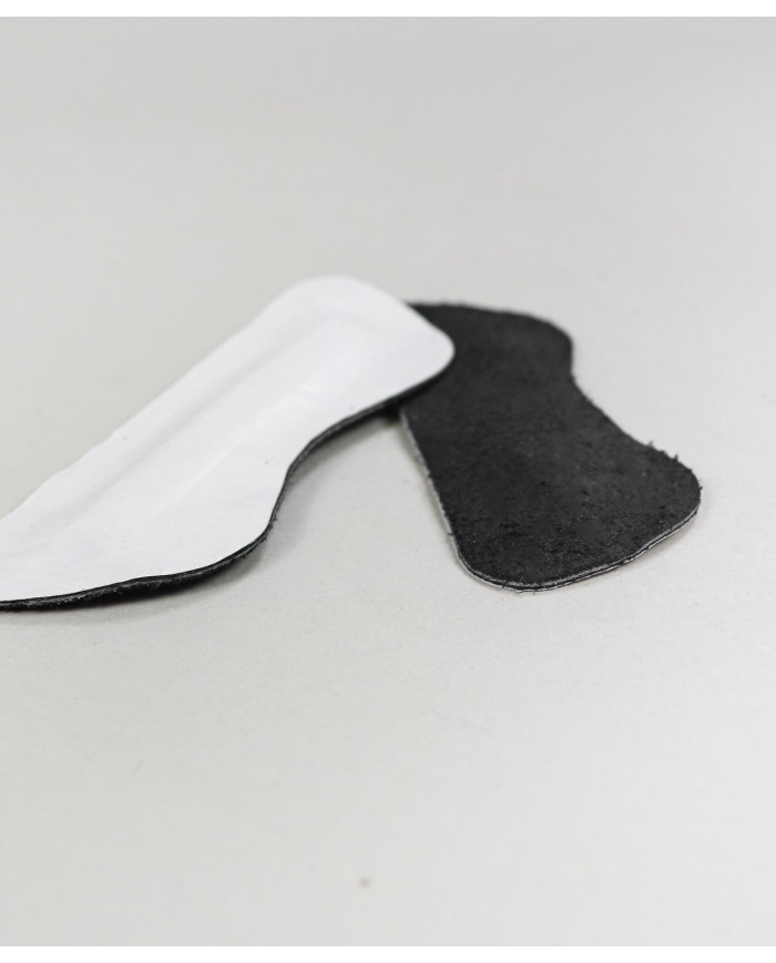 Black Protector of Lined Gel Heel and Commodity