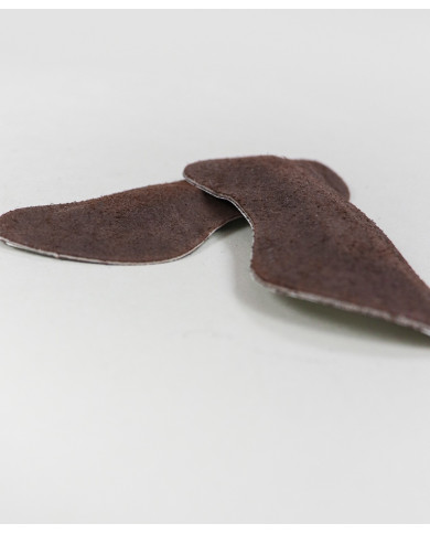 Protetor Castanho de Calcanhar de Gel Forrado e Cómodo