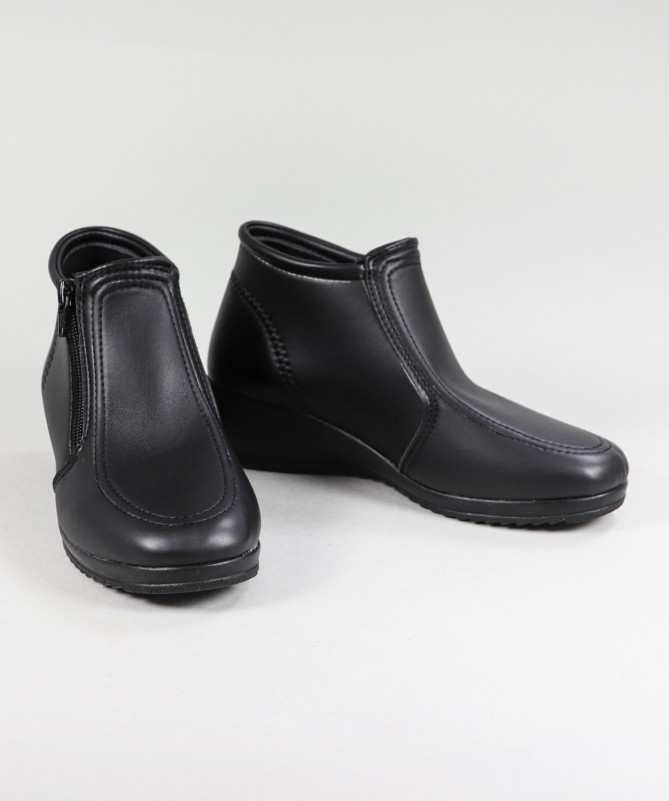 Ginova Comfortable Women's Boots with Zipper