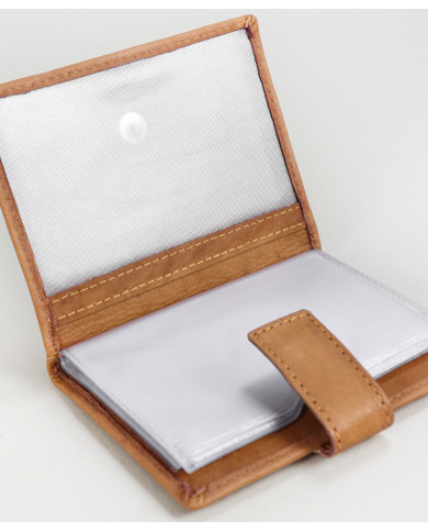 Cartera de Hombre de Piel para Tarjetas