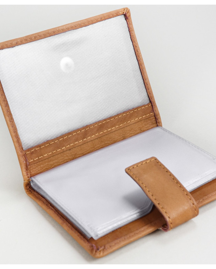 Cartera de Hombre de Piel para Tarjetas