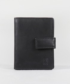 Men's Blacks Leather Wallet for Cards
