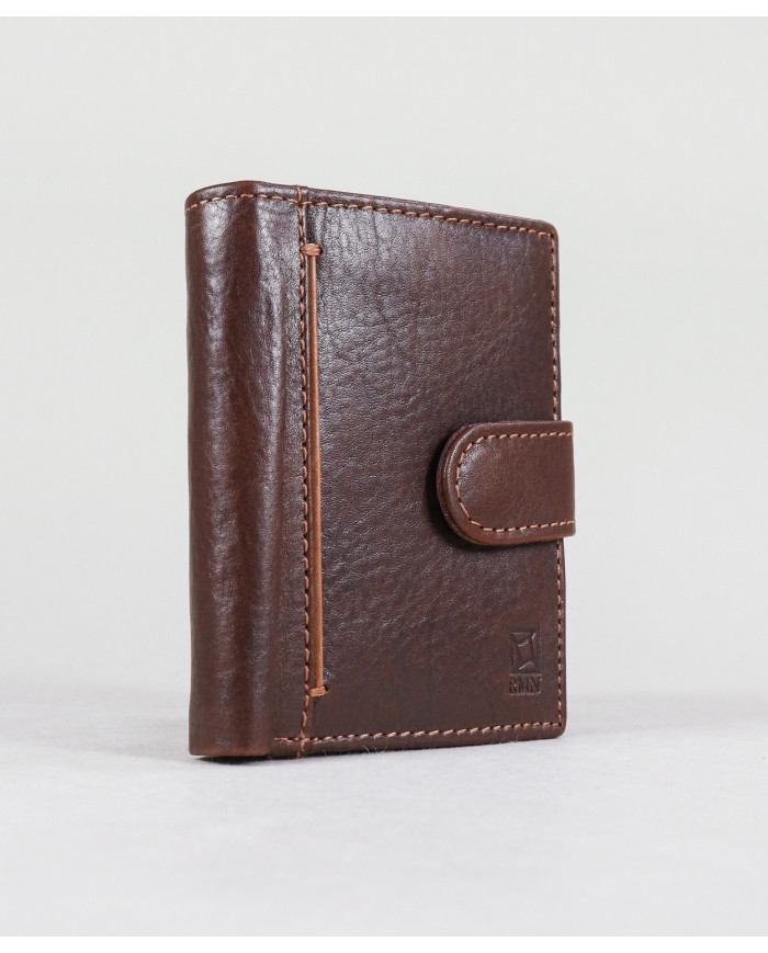 Men's Wallet in Skin with Various Compartments