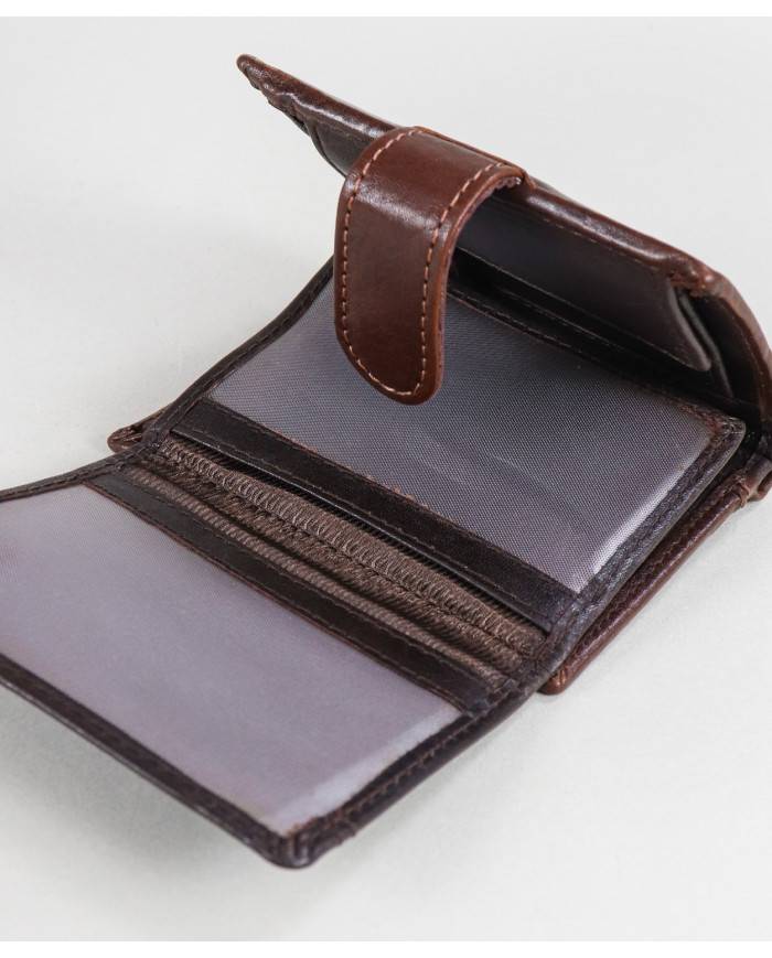 Men's Wallet in Skin with Various Compartments