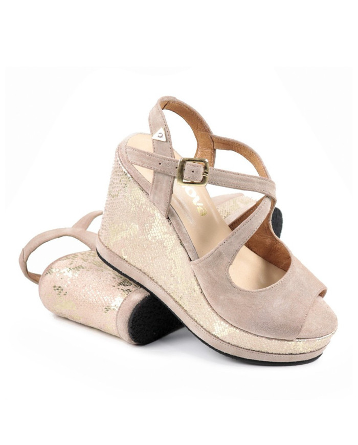 Nude de Cunha Ginova Sandals with Brightness