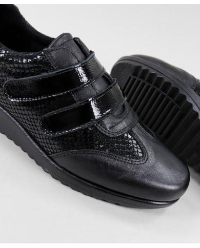 Zapatos de Comfort Mujer Ginova con Velcro