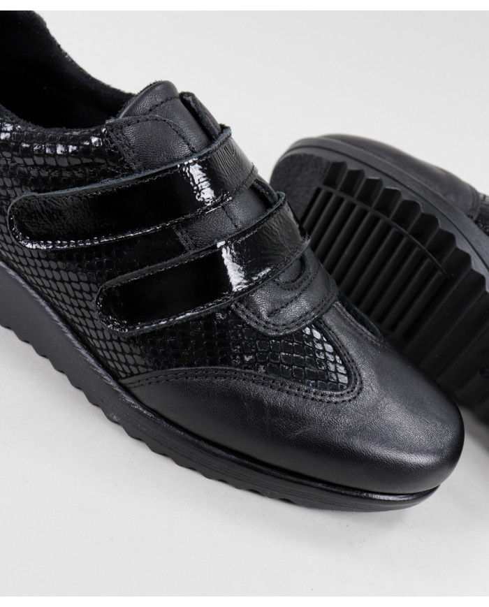 Zapatos de Comfort Mujer Ginova con Velcro