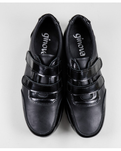 Zapatos de Comfort Mujer Ginova con Velcro