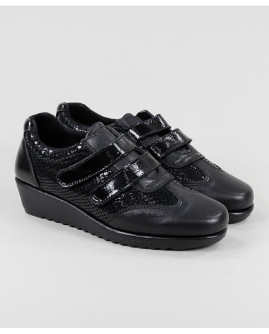 Zapatos de Comfort Mujer Ginova con Velcro