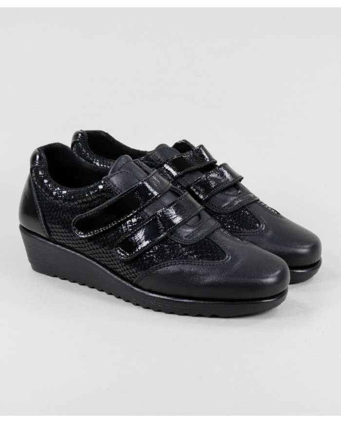 Zapatos de Comfort Mujer Ginova con Velcro