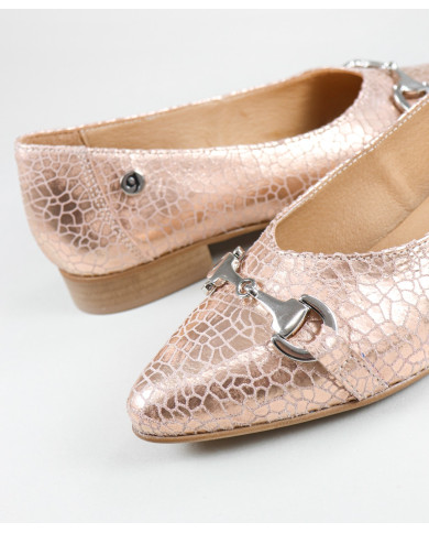 Sapatos Bicudos com Padrão Ginova