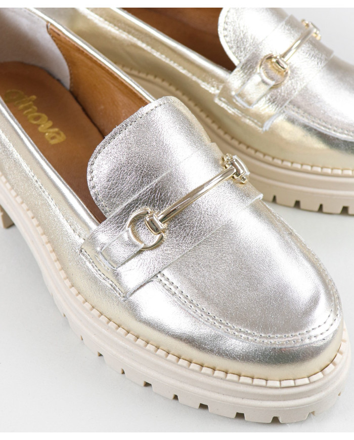 Moccasins with Ginova Platform