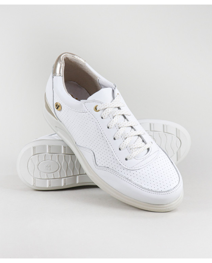 Ginova Perforated Effect Sneakers