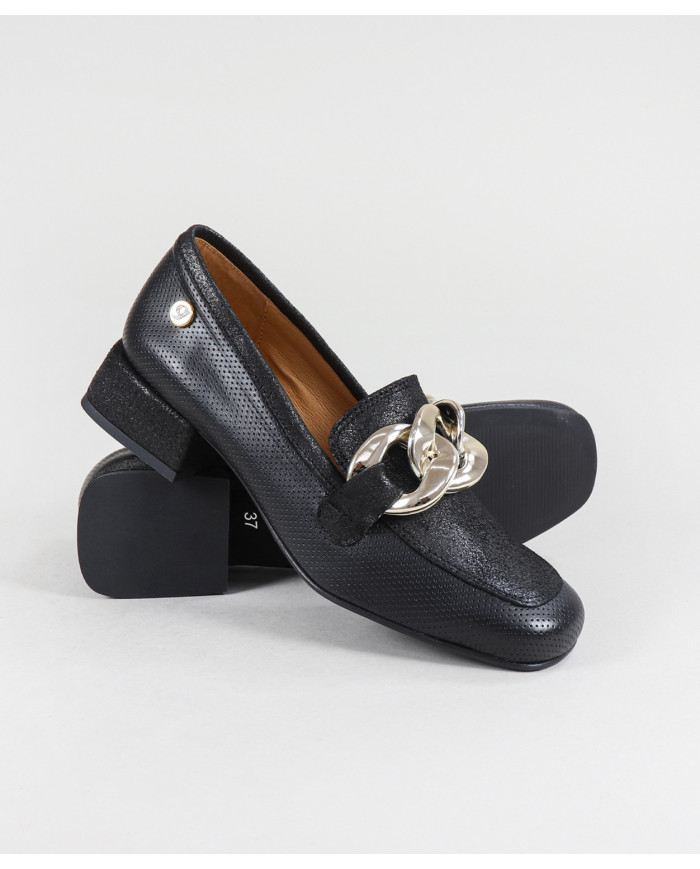 Zapatos de Mujer con Tacón Cuadrado Ginova