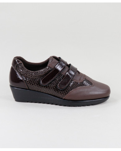 Zapatos de Comfort Mujer Ginova con Velcro