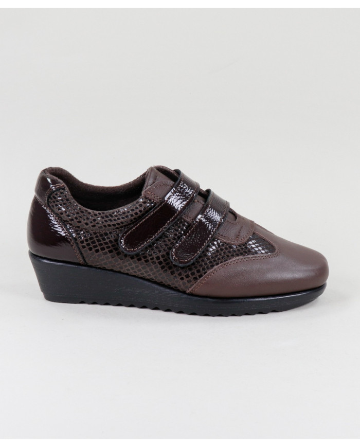 Zapatos de Comfort Mujer Ginova con Velcro