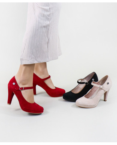 Lady Ginova Zapatos en Suede