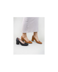 Sapatos de Senhora Ginova em Pele