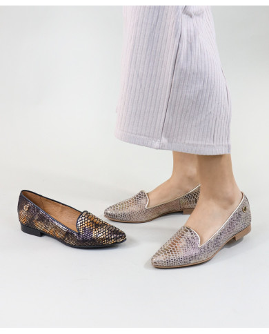 Sapatos Bicudos de Mulher com Padrão Ginova