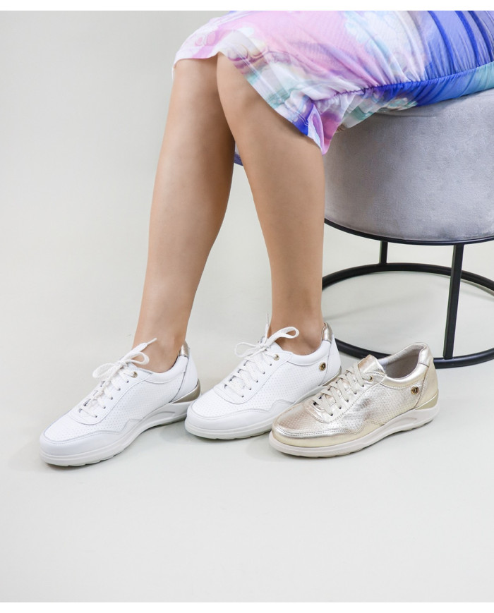 Women's Sneakers with Perforated Effect Ginova
