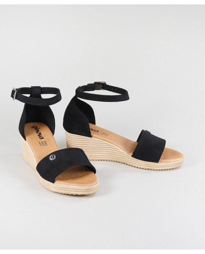 Ladies Sandals in Cunha with Strip Adjustable