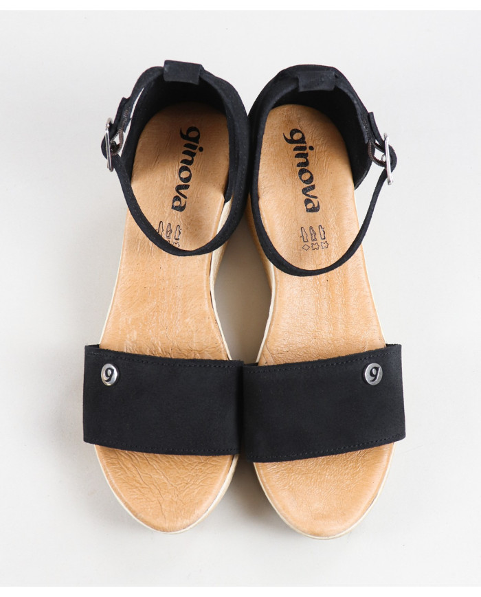 Ladies Sandals in Cunha with Strip Adjustable