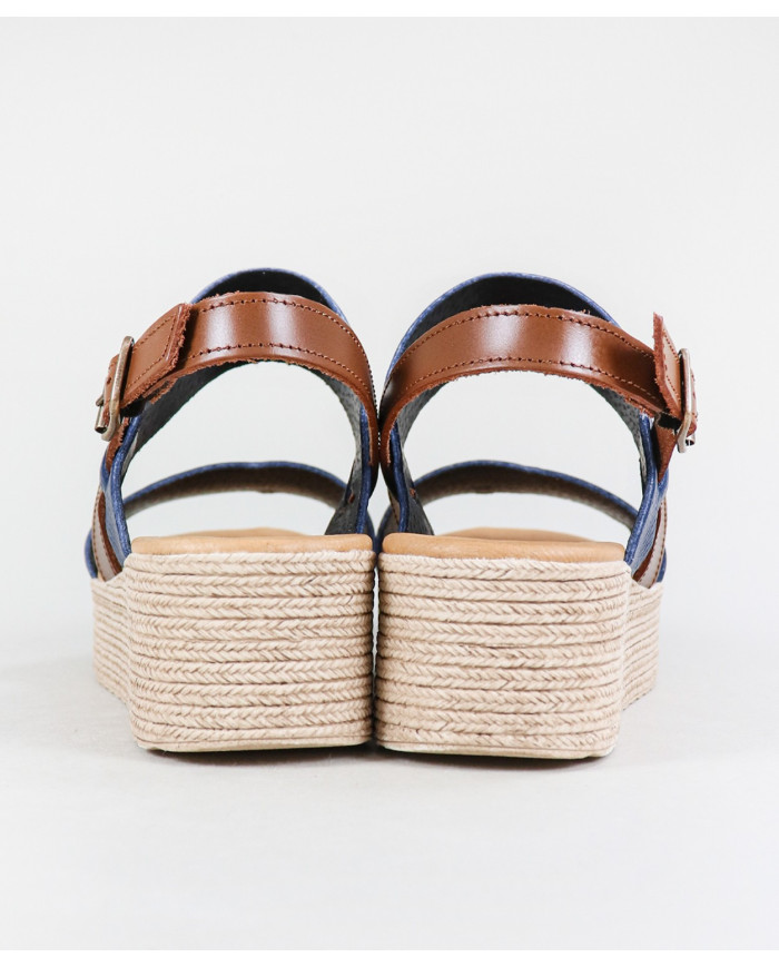 Sandalias de Cuña Ginova para Mujer