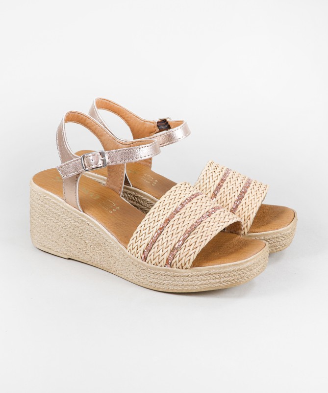 Sandalias de Cuña Ginova para Mujer