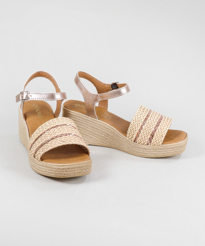 Sandalias de Cuña Ginova para Mujer