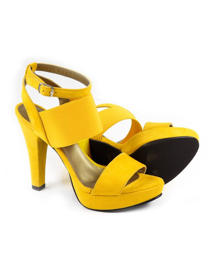 Elegantes sandalias femeninas de Ginova elástica